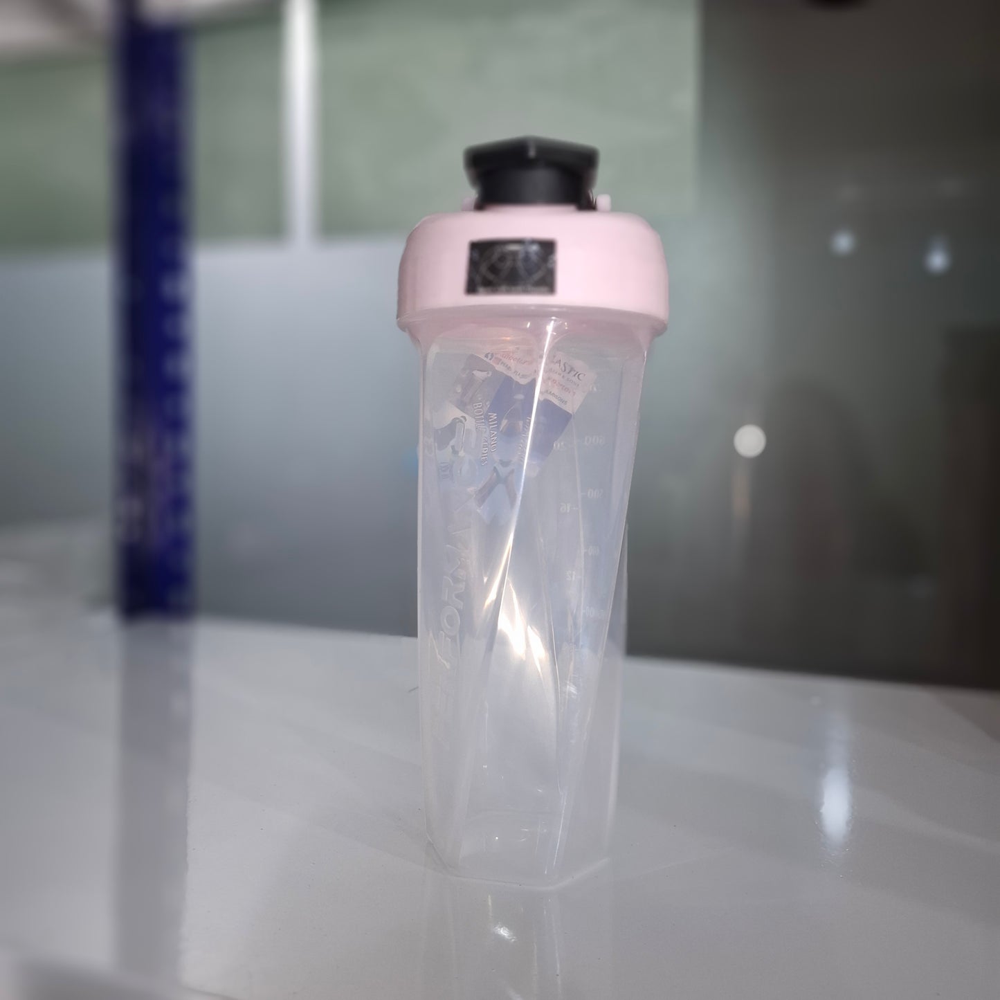 Shaker Water Bottle (NATURAL)