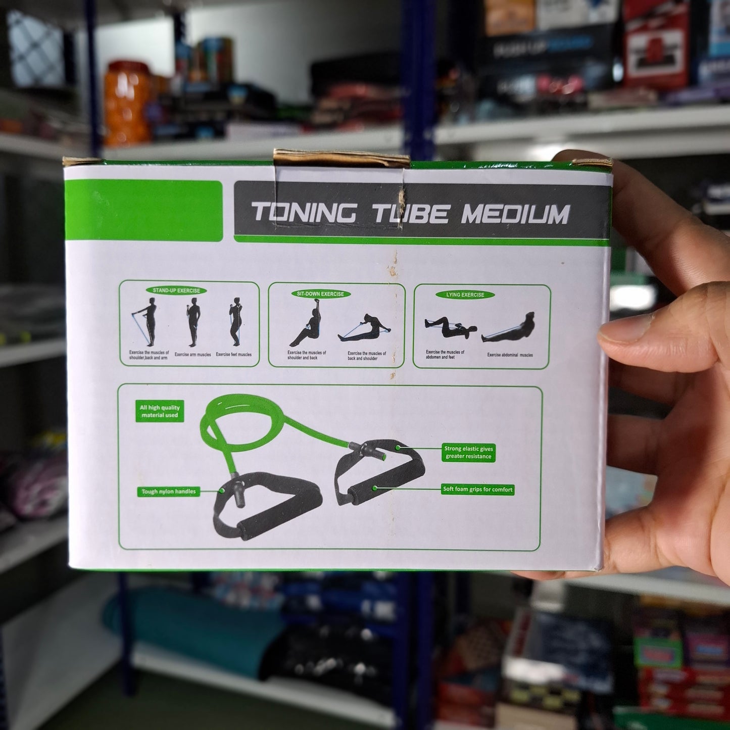 Toning Tube (RESISTANCE BAND)