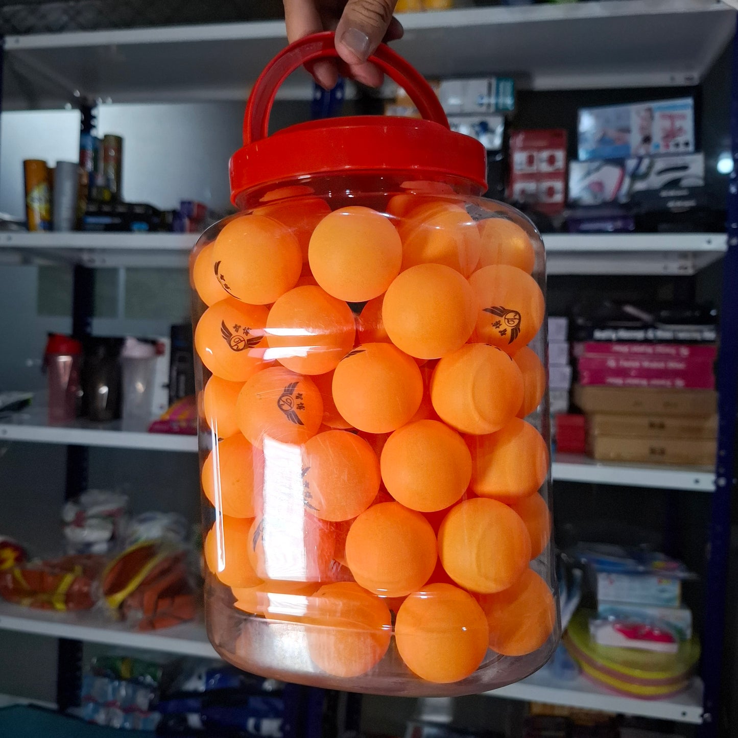 Table Tennis Balls 40mm 60 pcs Jar