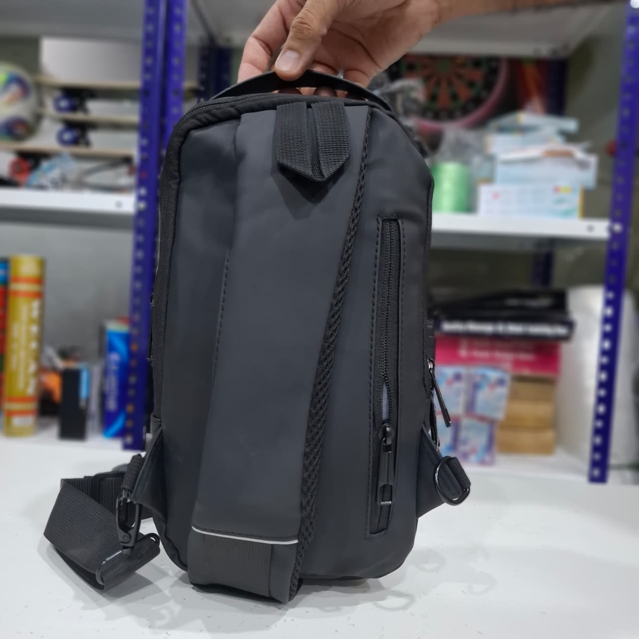 Cross Shoulder Travel Bag (Imported, with Security Lock & Cable)