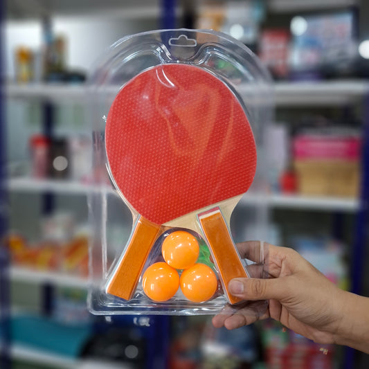 Table Tennis Rackets with 03 Balls
