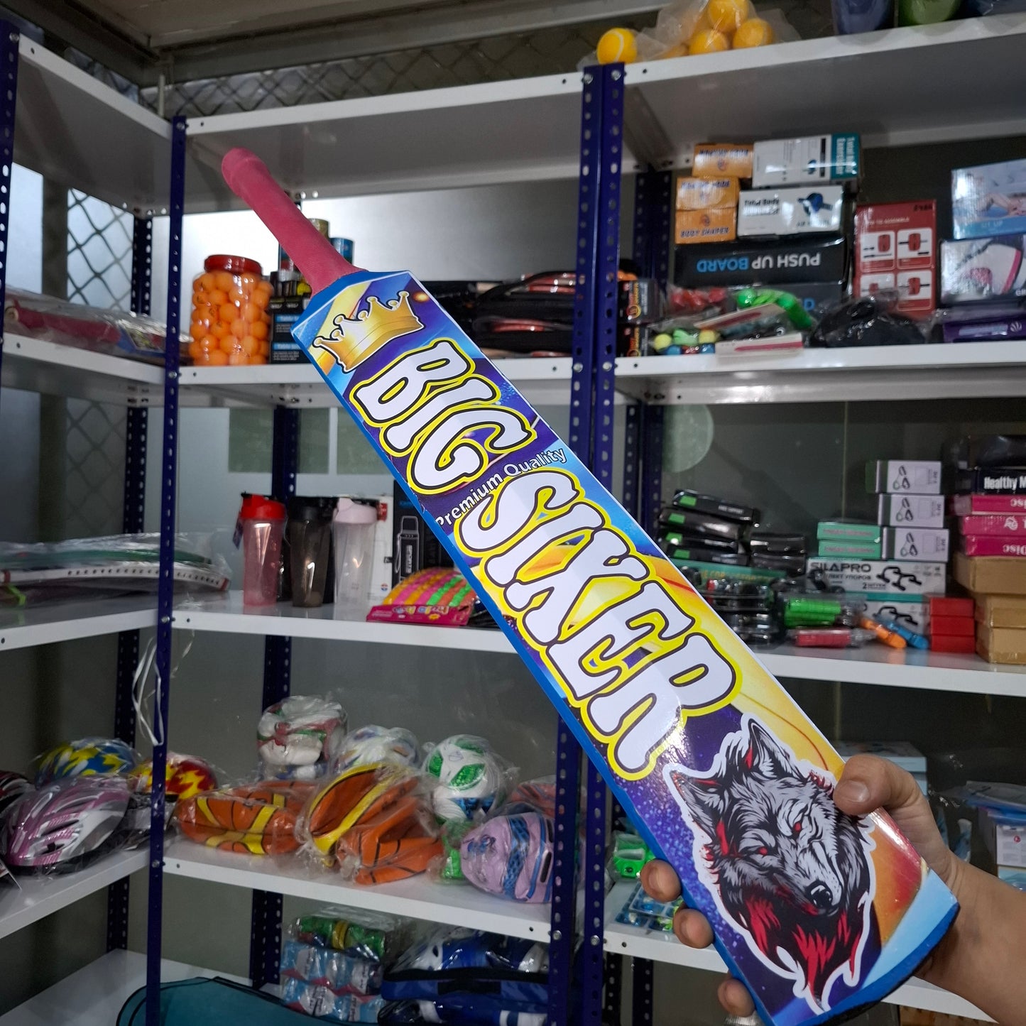 Tape Ball Cricket Bat (BIG SIXER)