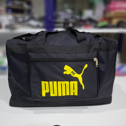 Large Black 2 step Expandable Duffel Travel Bag